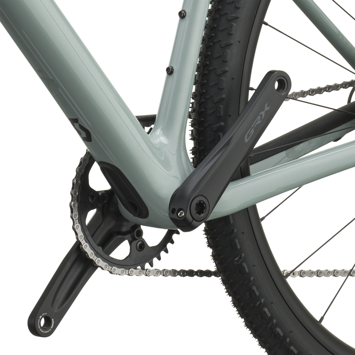 Scott Addict Gravel 40 iron grey dettaglio