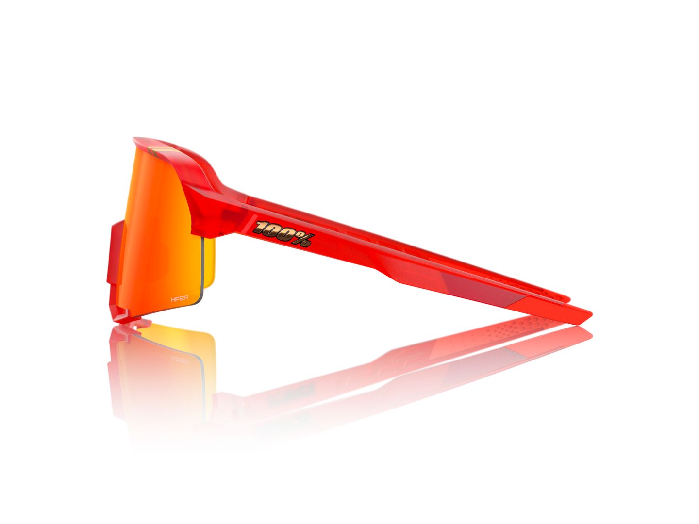 Occhiali da sole 100% Trek Team Edition S3 con lenti in tecnologia HiPER