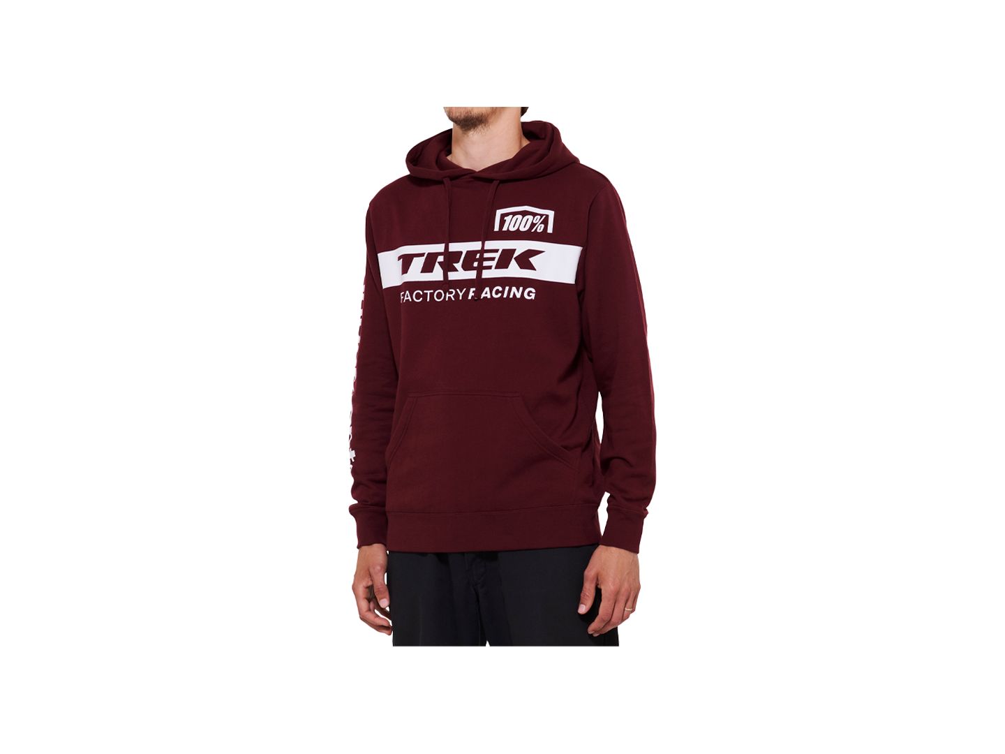 Felpa con cappuccio 100% Trek Factory Racing