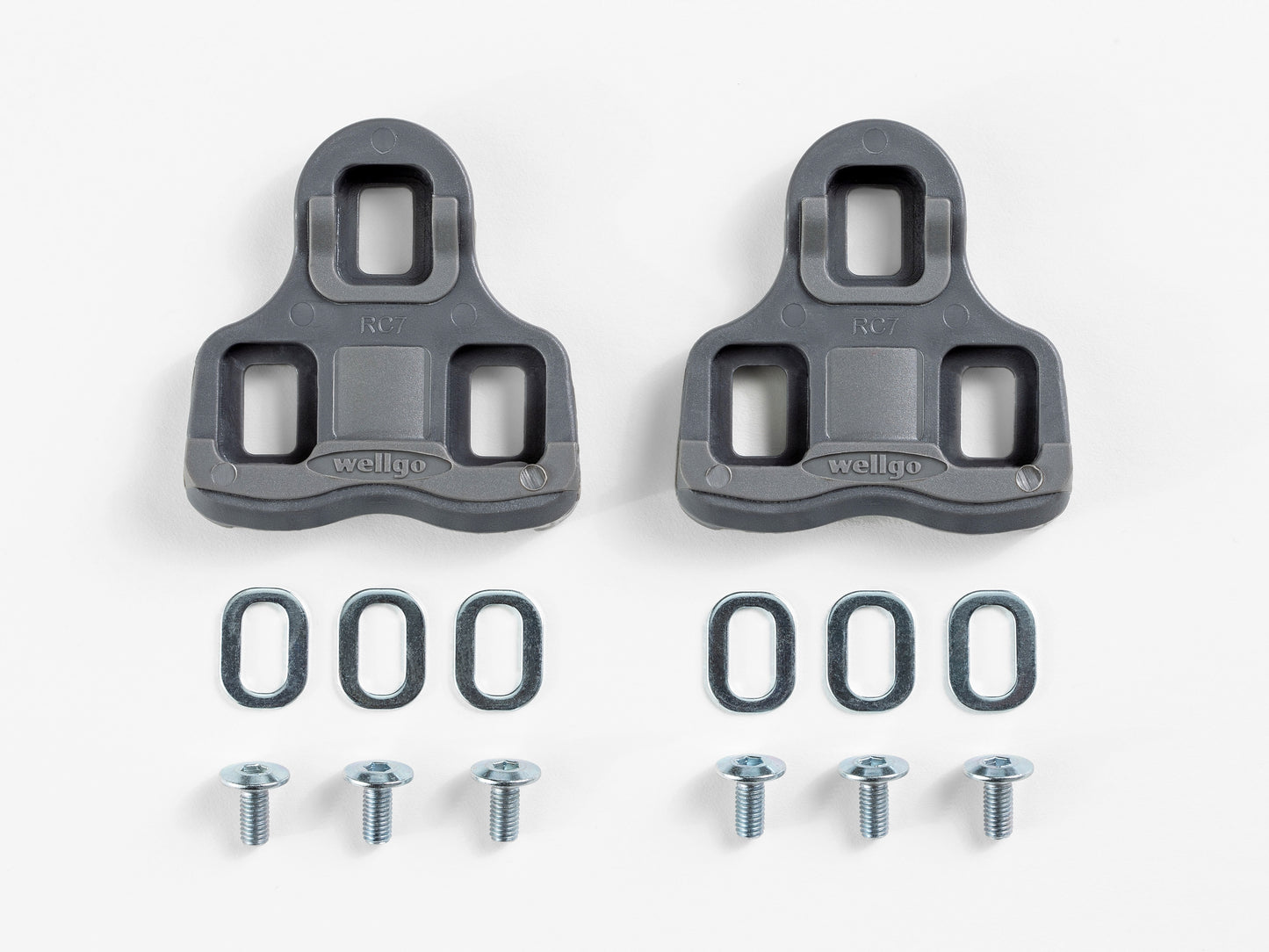 Set di tacchette per pedali a sgancio rapido Road 9 gradi Bontrager