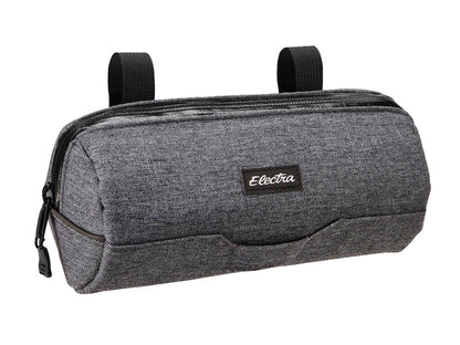 Borsa manubrio cilindrica Electra Heather Charcoal