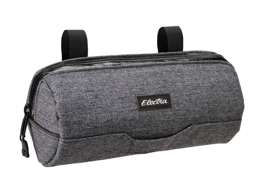 Borsa manubrio cilindrica Electra Heather Charcoal