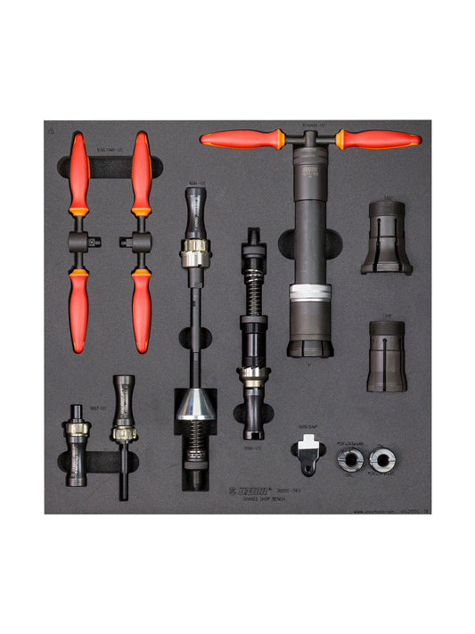 Unior Shared Bench Drawer - 3 Tool Tray Set