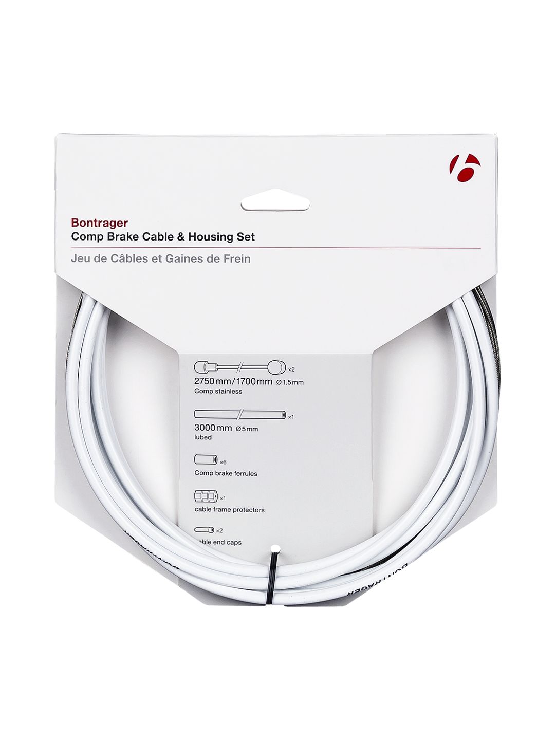 Set cavo freno & guaina Bontrager Comp