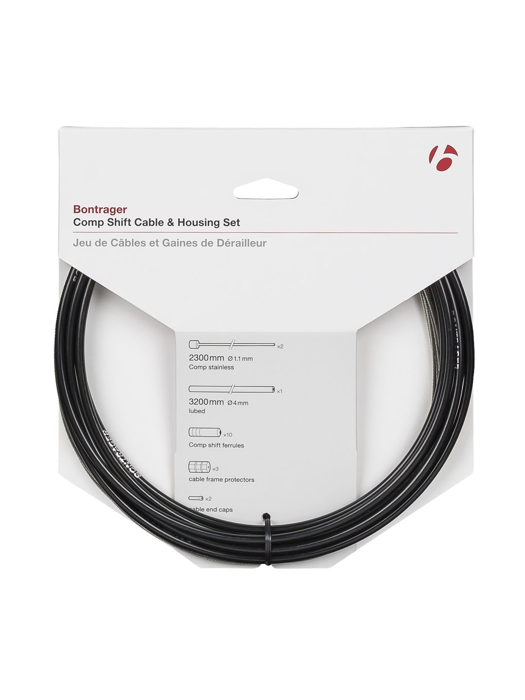 Set cavo cambio & guaina Bontrager Comp