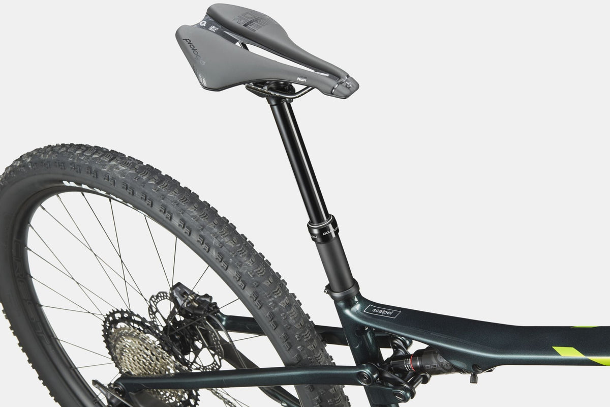 Cannondale Scalpel 3 Nero Verde - dettaglio