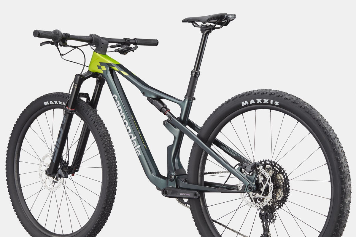 Cannondale Scalpel 3 Nero Verde - dettaglio