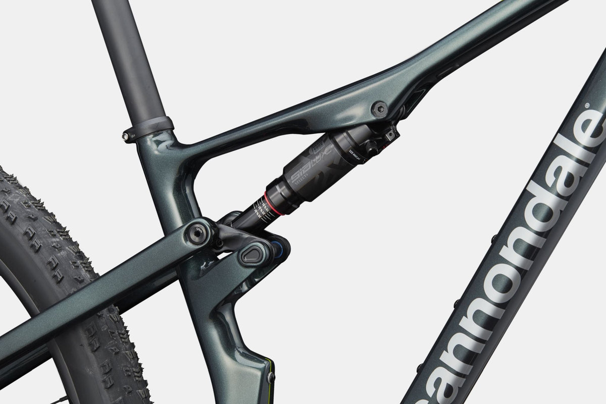 Cannondale Scalpel 3 Nero Verde - dettaglio