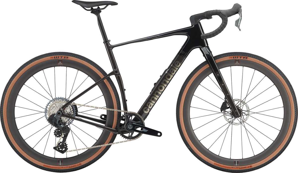 Cannondale Topstone Carbon 1 AXS — Black, vista laterale