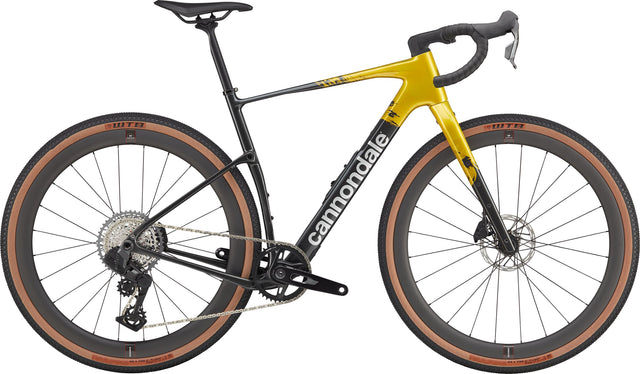 Cannondale Topstone Carbon 1 AXS — Phoenix Yellow, vista laterale