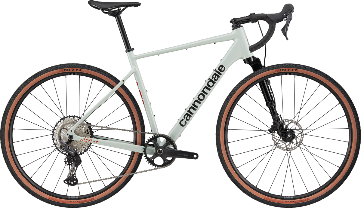 Cannondale Topstone CAAD Lefty — Sky Grey, vista laterale