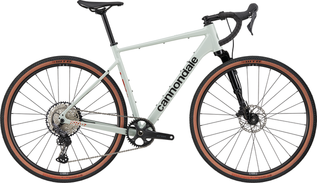 Cannondale Topstone CAAD Lefty — Sky Grey, vista laterale