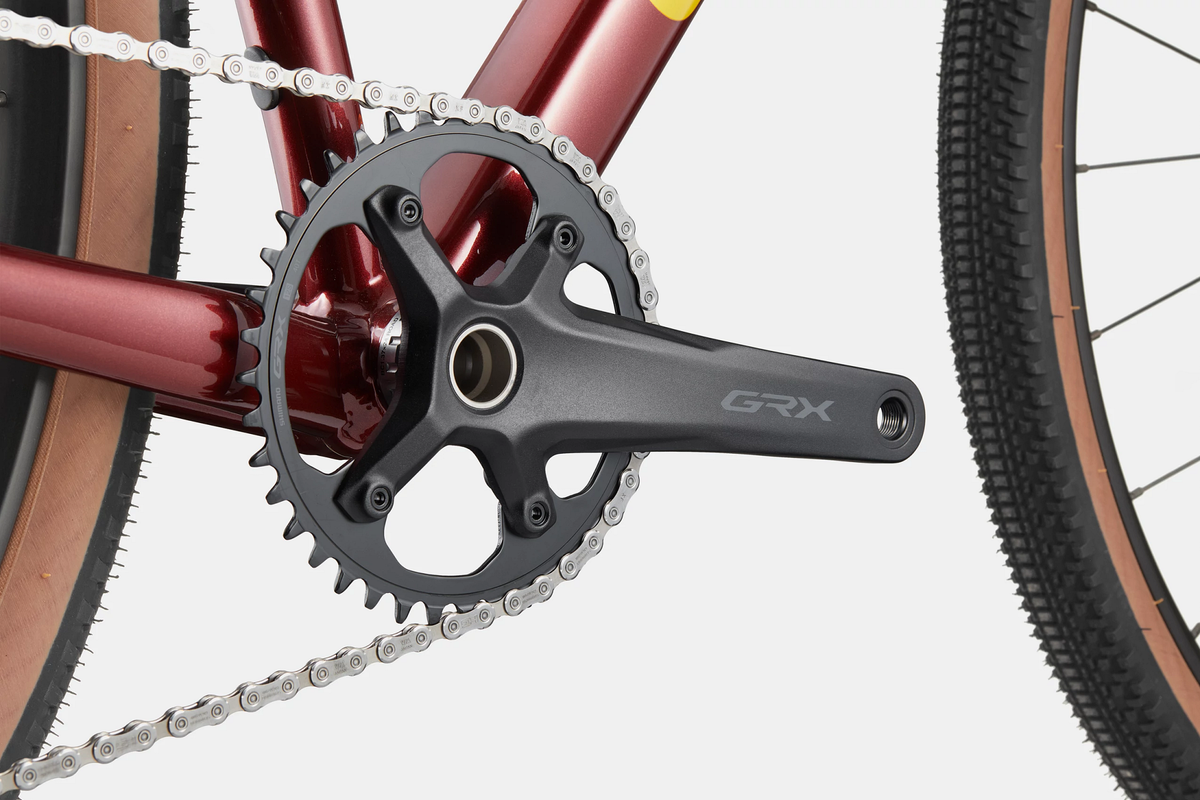 Cannondale Topstone CAAD 1 GRX 1x — Wine Red, dettaglio 2