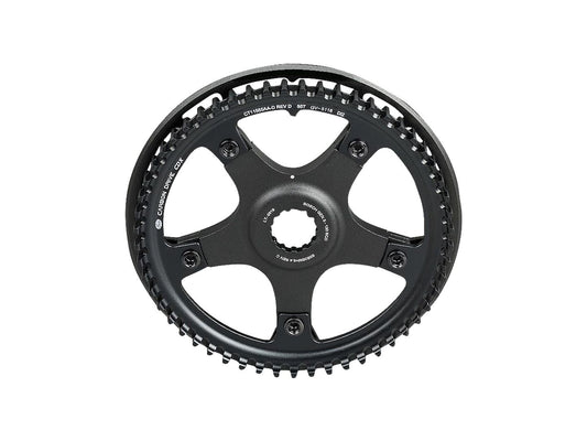 Gates Belt CDX 55T Chainring With Bosch Gen 5 Spider & Bashguard
