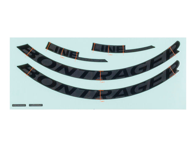 Bontrager Line Elite 30 29˝ Rim Decal Set