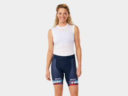 Pantaloncini Santini Trek Factory Racing Team Replica da donna