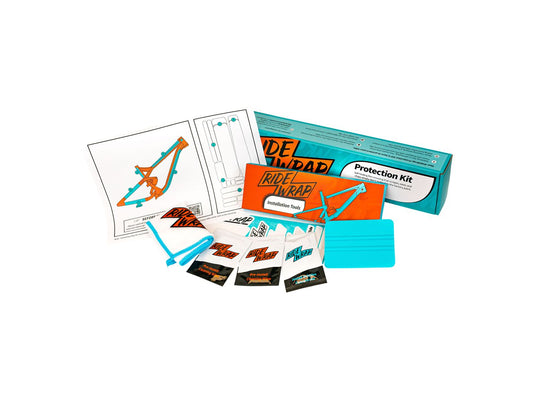 RideWrap Matte Covered Frame Protection Kit designed to fit 2020-2022 Trek Supercaliber