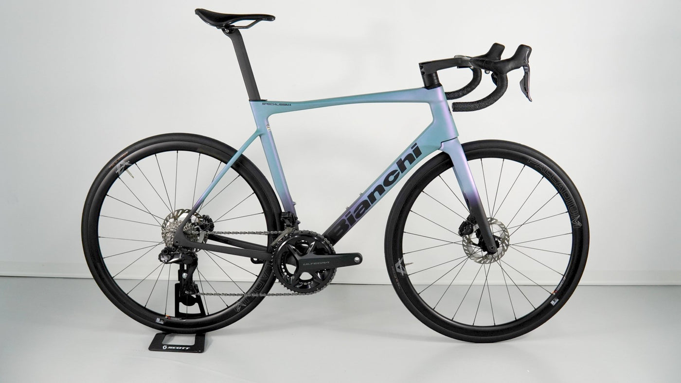Bianchi Specialissima — vista laterale