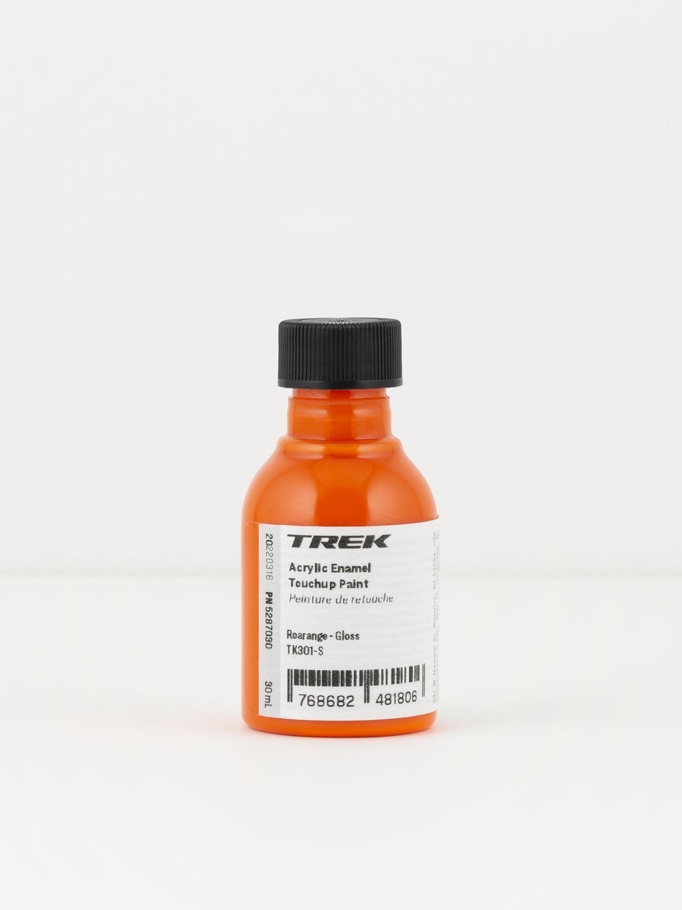 Trek Ausbesserungslack – Glänzende Orange-Farbkollektion