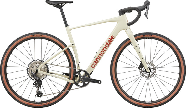 Cannondale Topstone Carbon 3 GRX 1x — Moonrock, vista laterale