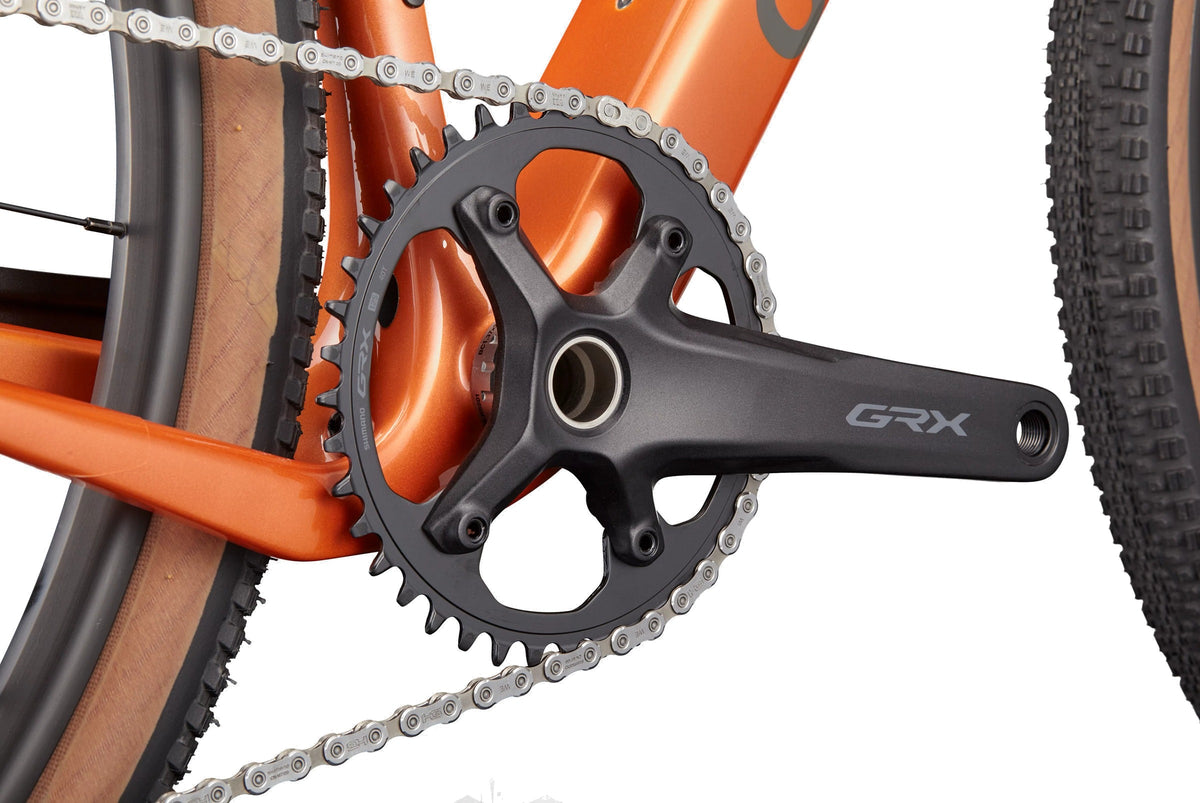Cannondale Topstone Carbon 3 GRX 1x — Orange Slice, dettaglio 2