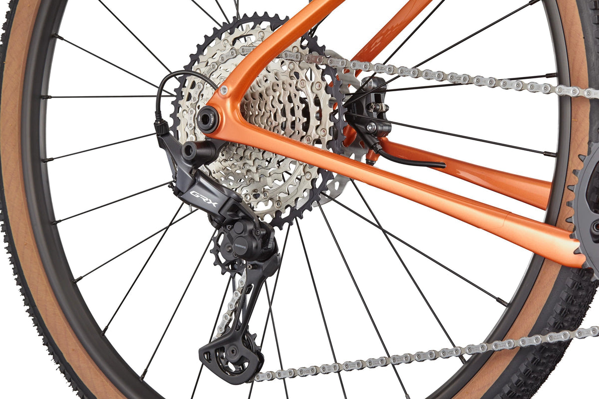 Cannondale Topstone Carbon 3 GRX 1x — Orange Slice, dettaglio 3