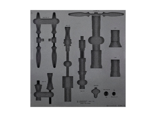 Unior Shared Bench Drawer - 3 Tool Tray