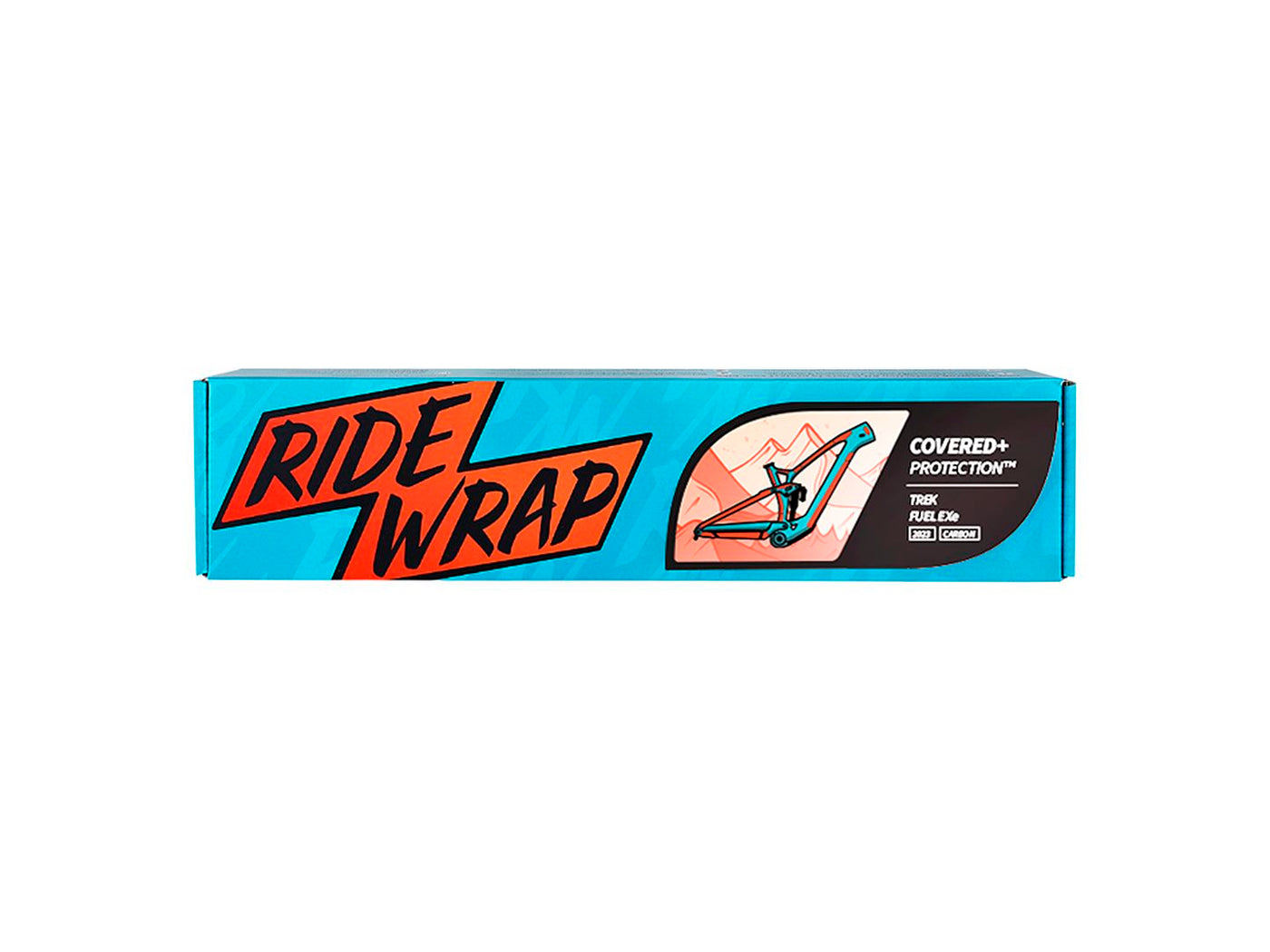 Il kit di protezione del telaio con copertura lucida Ridewrap è progettato per adattarsi a Trek Fuel EXe 2023