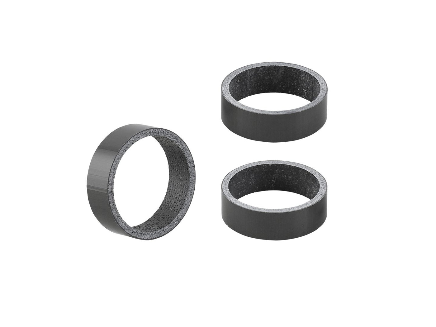 Bontrager 10mm Carbon-Steuersatzspacer – 3er-Pack