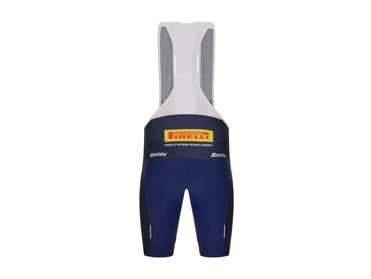 Salopette corta Santini Trek Factory Racing Team Replica da uomo