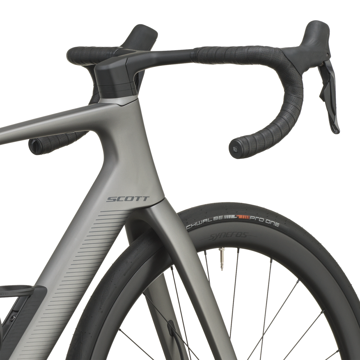 Scott Fastlane 10 — Tungsten Grey, dettaglio anteriore