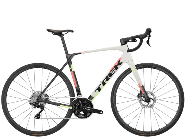 Domane SL 5 Gen 5 — Matte Era White/Deep Smoke, vista laterale