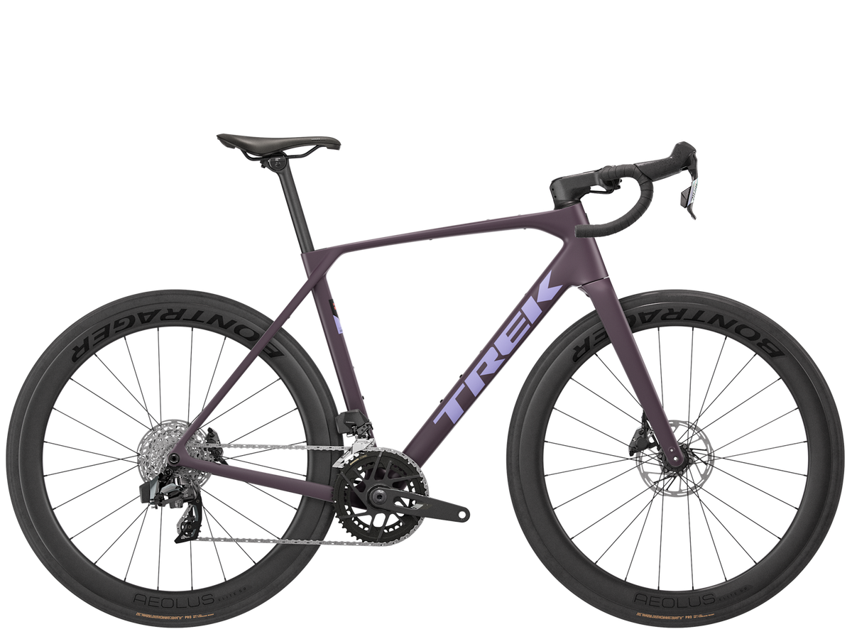 Domane SL 6 AXS Gen 5 — Matte Nightshade, vista laterale